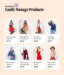 essily manage product E-commerce